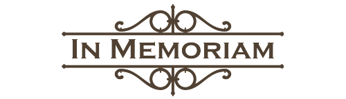 In memoriam